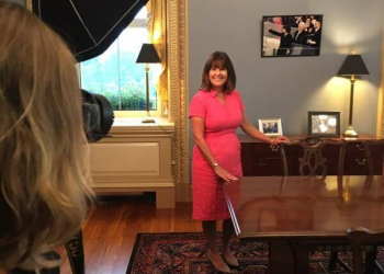 Second Lady Makes Military Families, Art Therapy Top Priorities