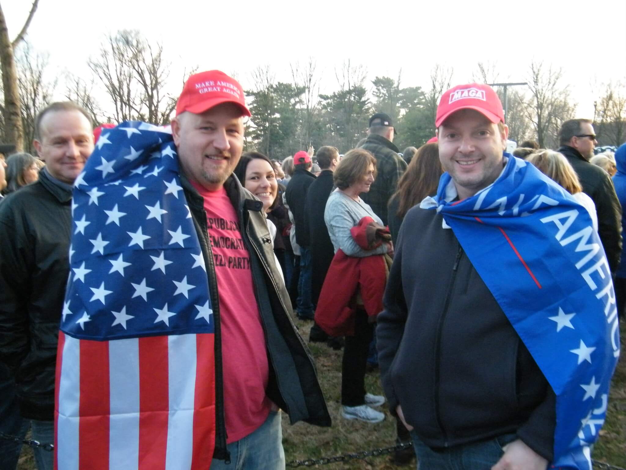 Crowd at Trump Inauguration