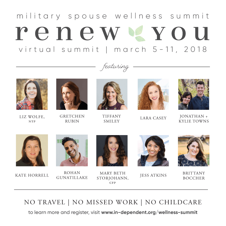 Virtual Event Helps Spouses Focus on Self-Care