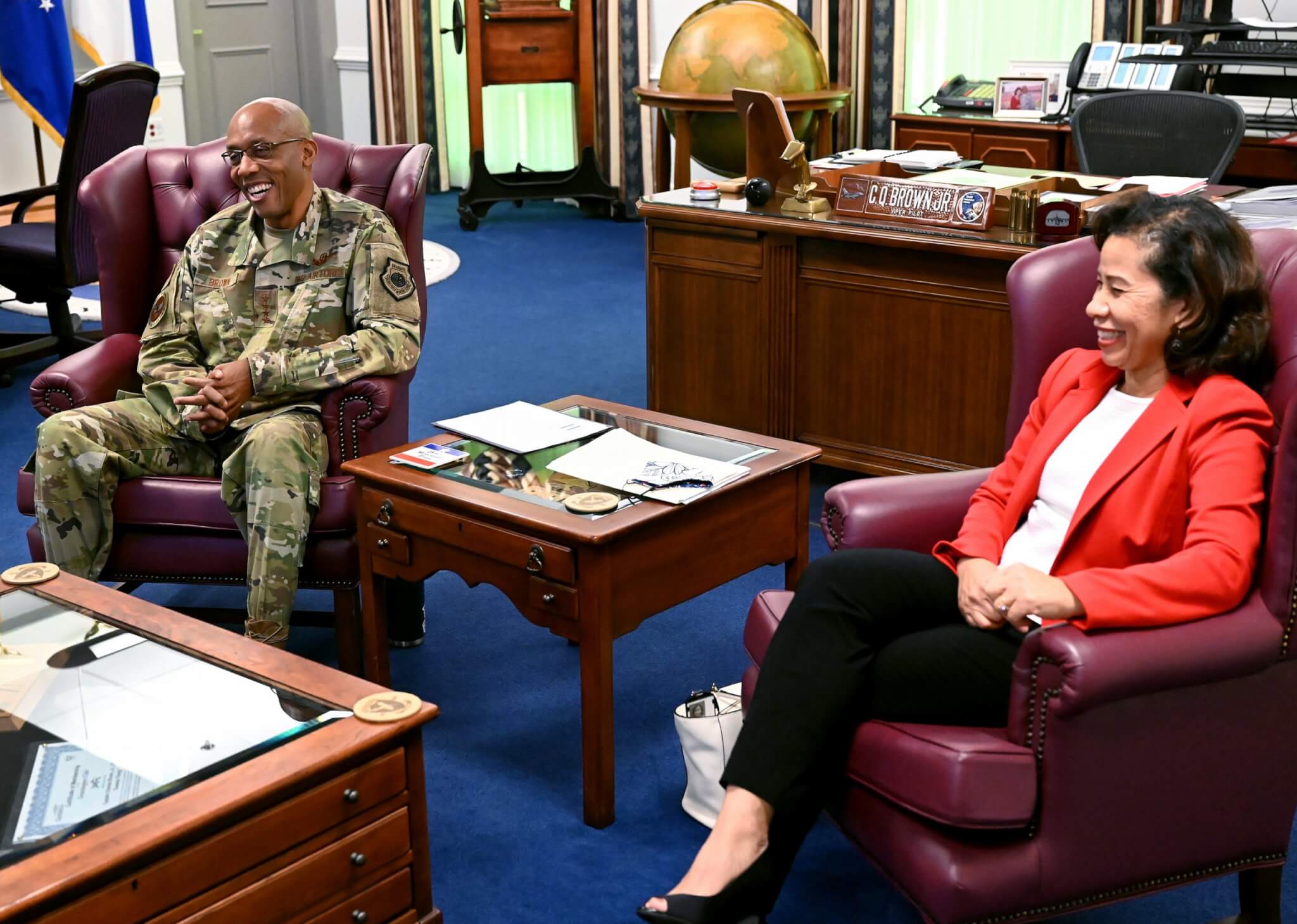 Meet the Air Force’s top couple