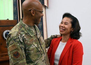 Meet the Air Force’s top couple
