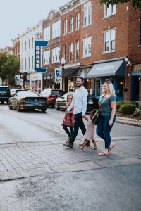 Main Street in downtown Franklin, Tennessee. Photo courtesy of Visit Franklin.