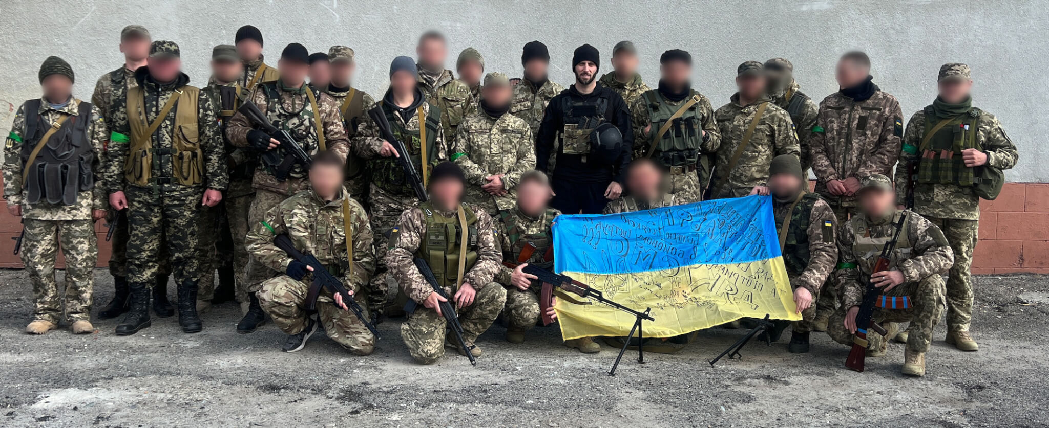 Marine veteran finds calling in support of Ukraine resistance ...