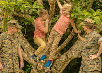 Celebrating the youngest heroes of 3rd Marine Expeditionary Brigade