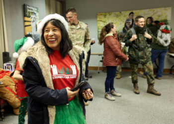 Rucking for a cause: Stronghold brightens Christmas for military families