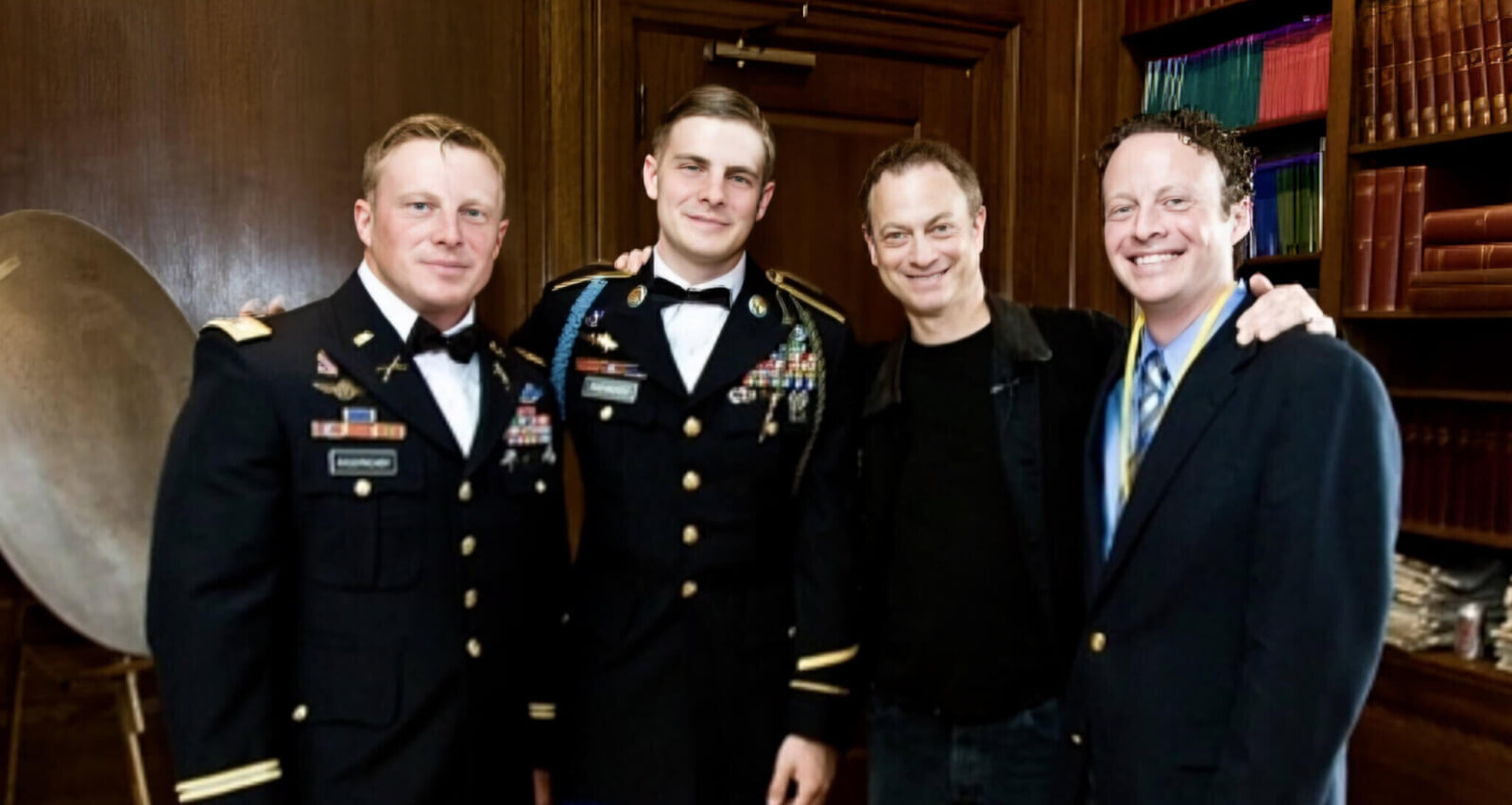 Isaac Rademacher, Joe Rademacher, Gary Sinsie and Jake Rademacher. Photo courtesy of Jake Rademacher.