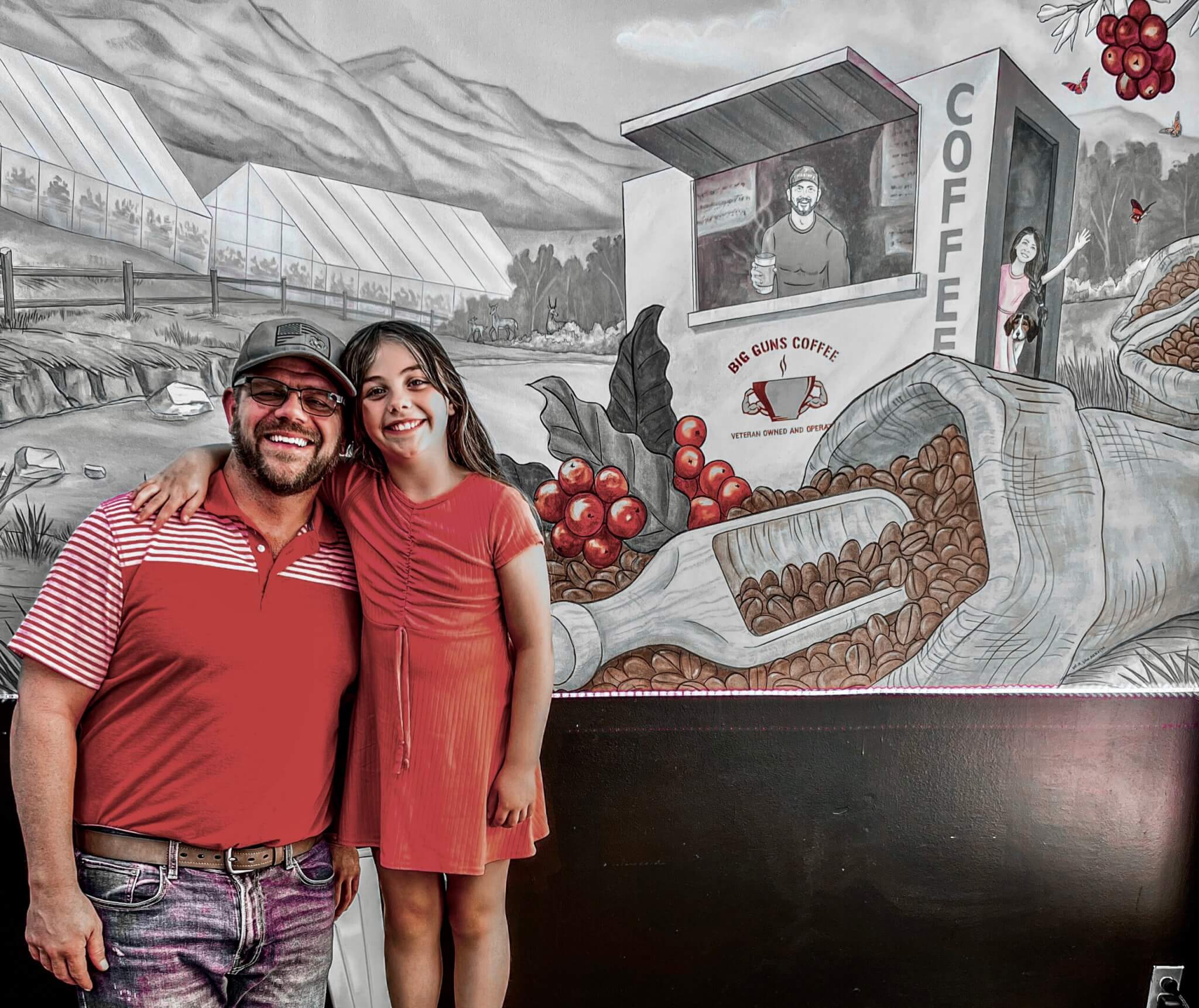 Marine Corps veteran, daughter brew first-of-its-kind hydroponic coffee