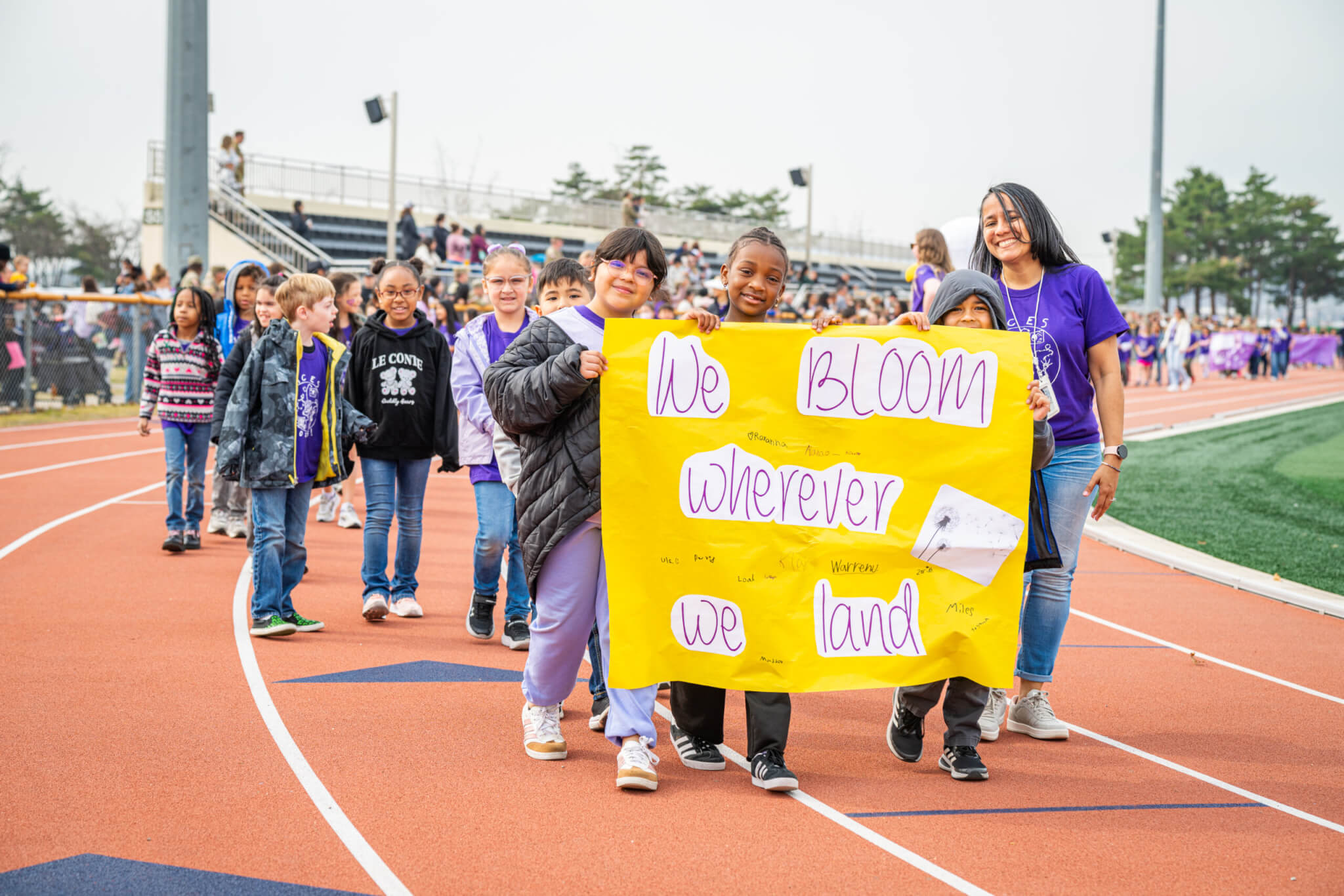 Strong at heart: Purple Up! for military children around the world