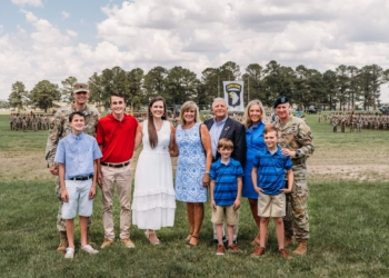 Patriotic service, from one generation to the next