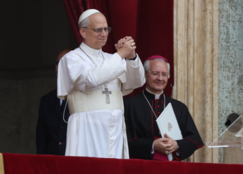Community reactions to election of new pope who has ties to US military