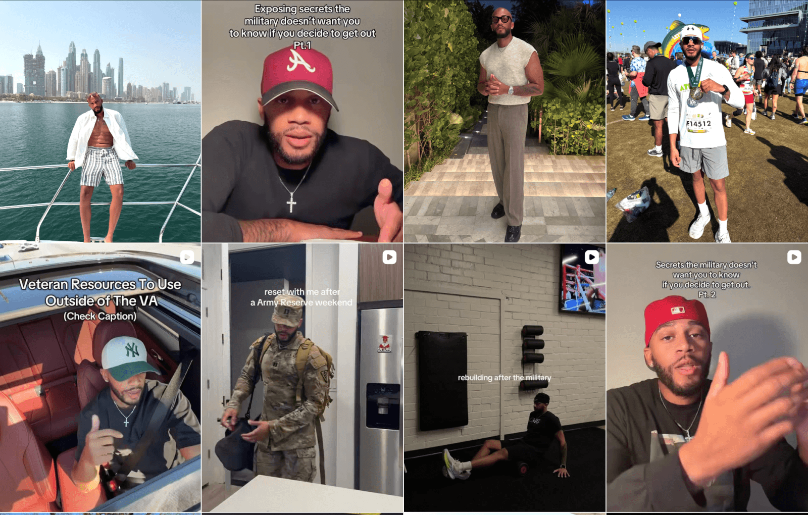 Army reservist content creator helps veterans with military transition