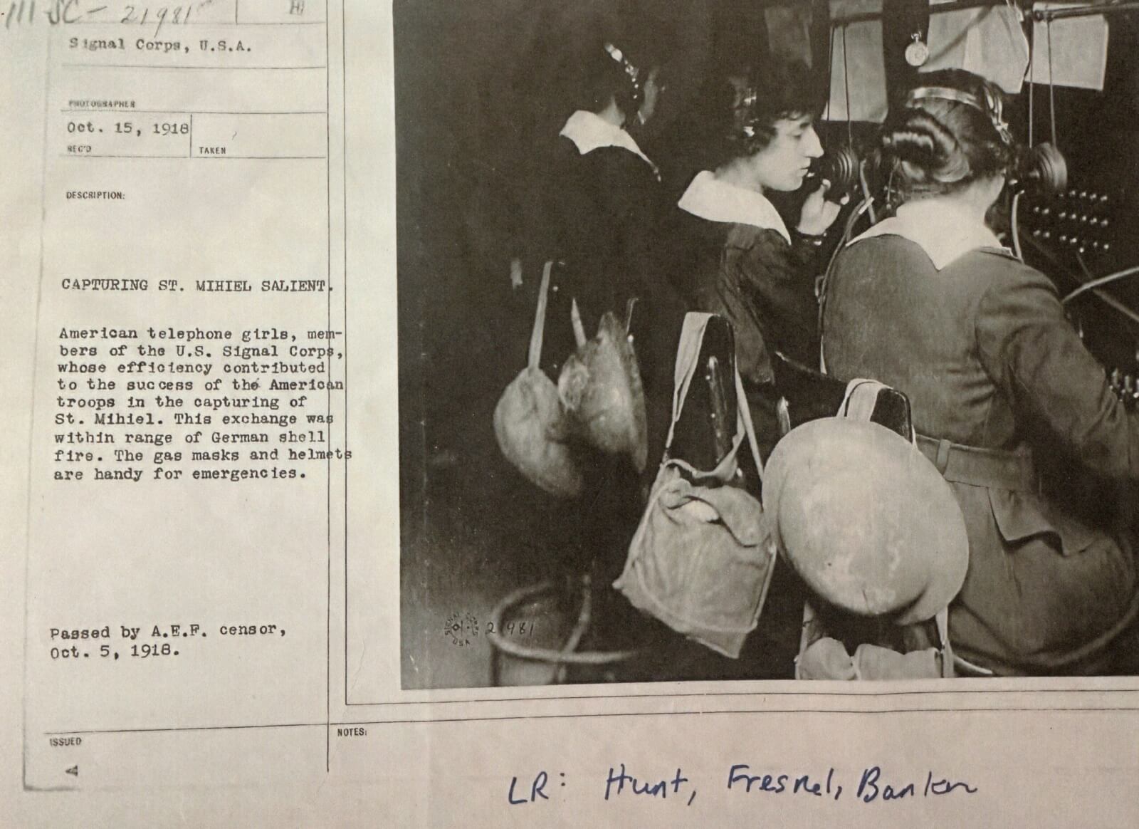 The Signal Corps women of World War I